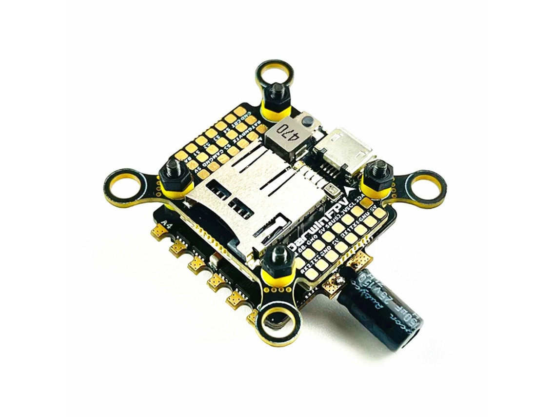 Controlador De Vuelo Y Esc Darwinfpv F411 F4 20x20mm Osd Bec 5v Esc 4 En 1 30a 3-4s Para Drones Fpv Cineape 25 Babyape Ii Rc