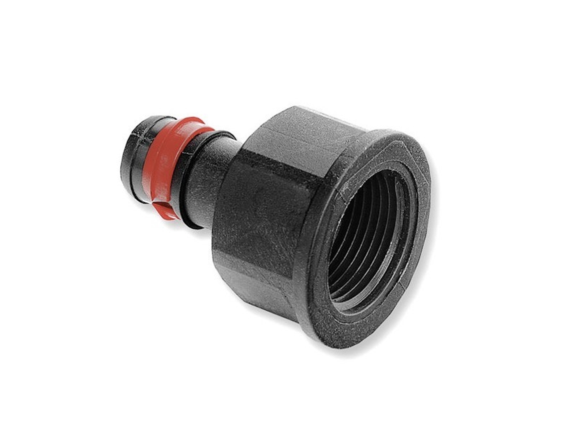 Enlace Mixto Rosca Hembra Con Anilla de Seguridad. 16Mm X 1/2 RIEGOPRO