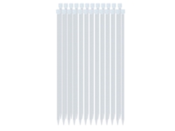 Bridas Autoblocantes De 3,6 X 350 Mm, 25 Piezas De Nailon
