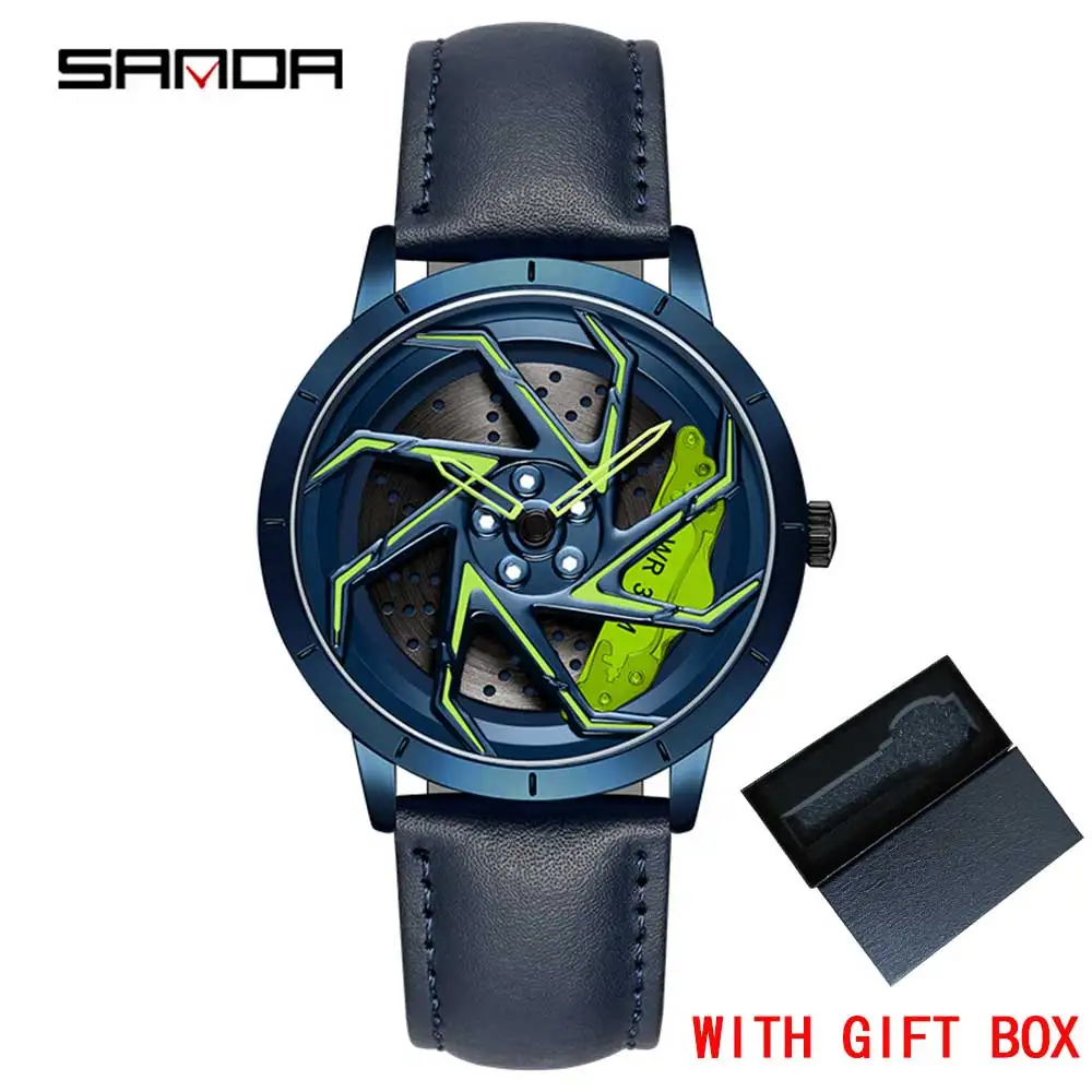 Reloj Deportivo Impermeable De Acero Inoxidable Con Esfera Giratoria De 360 Grados.