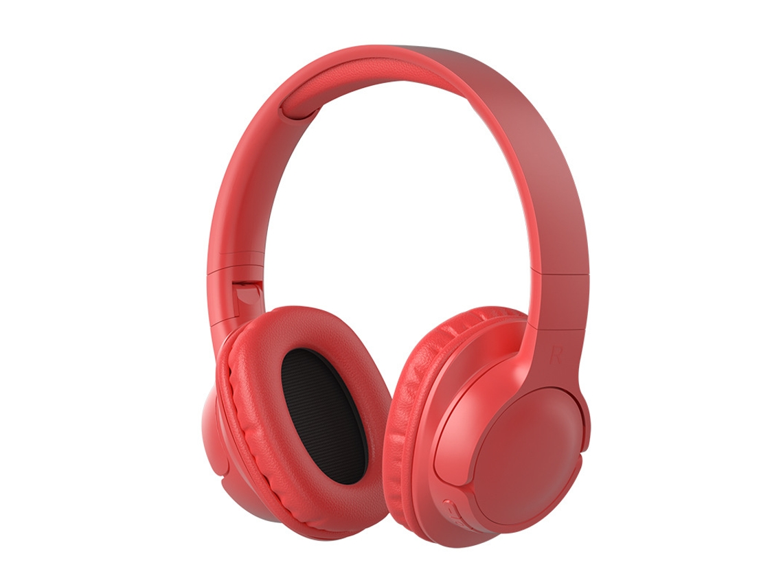 Auriculares Inalámbricos Bluetooth (rojos), Auriculares Estéreo Hifi