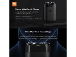 Afeitadora Eléctrica Xiaomi Mijia Con 2 Cabezales Flotantes, Resistente Al Agua Ipx7, Recargable Por Usb, Para Afeitado En Seco Y Húmedo.