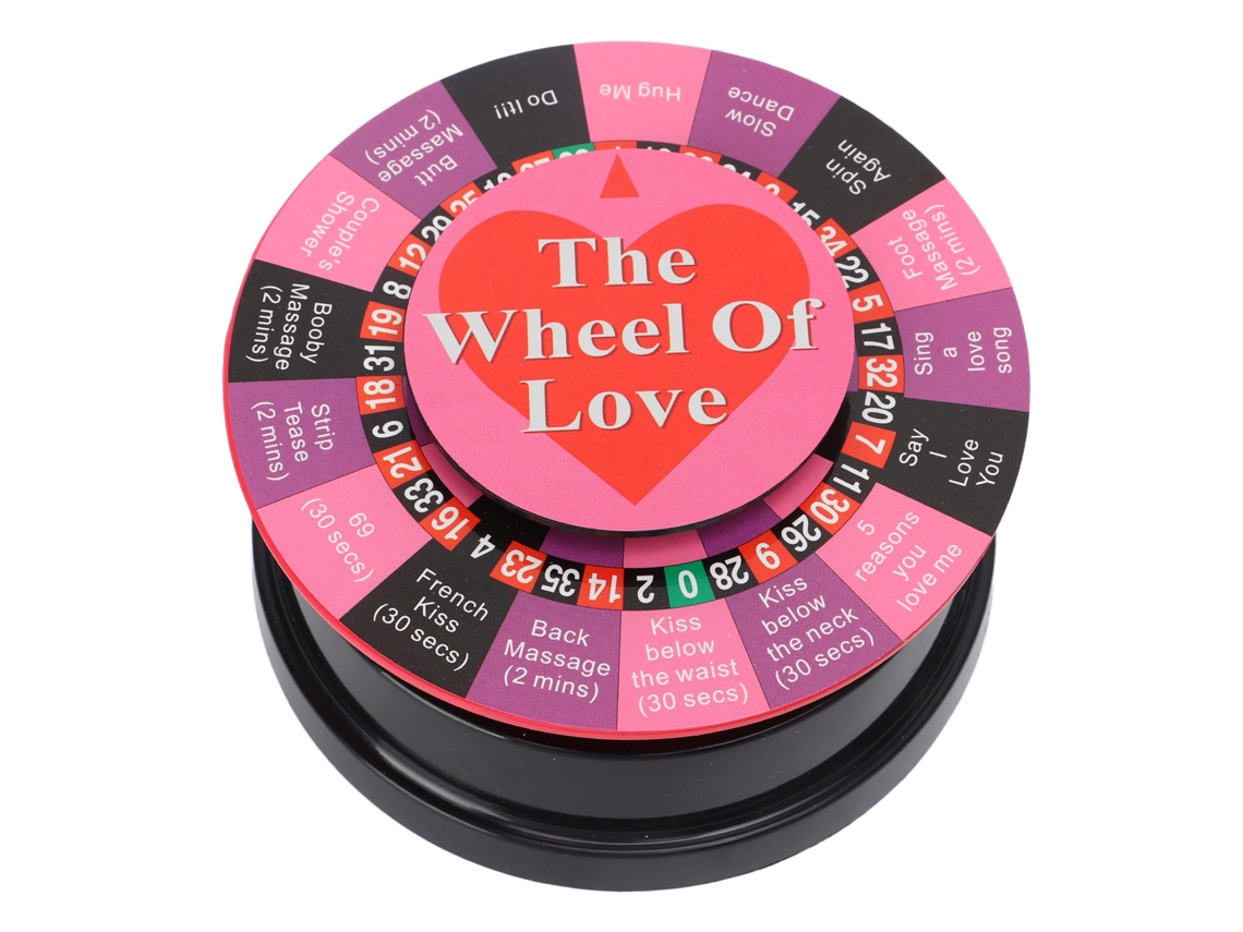 Juego De La Rueda Del Amor, Juego De Mesa Para Adultos, Juego De Fiesta Portátil, Regalo Para Parejas, Juego Romántico