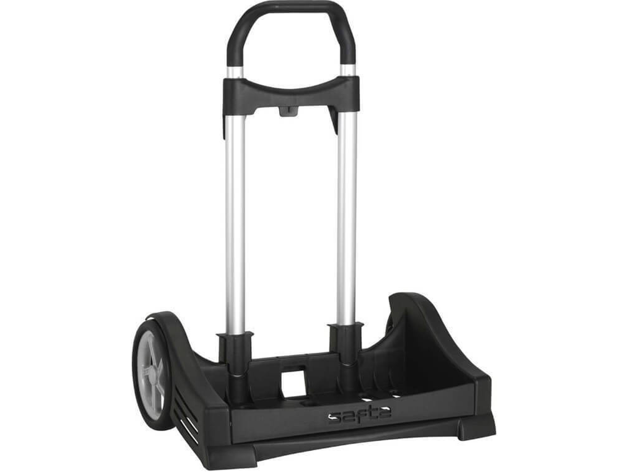 Carrito Portamochila SAFTA Evolution (40 x 85 x 28 cm - Negro)