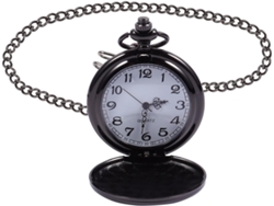 Reloj Bolsillo Retro Cuarzo Aleación Números Arábigos Hombre Regalo Elegante Estilo Vintage Diseño Colgante