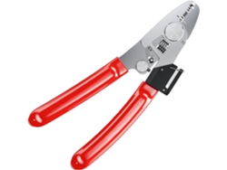 Pelacables 6 en 1 con mango ergonómico y fibra óptica para facilitar el pelado y el corte de acero.