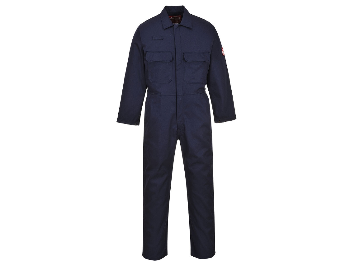 Buzo Bizweld Resistente A La Llama - Protección Ideal Para Soldadores Negro Altos / Xxxl