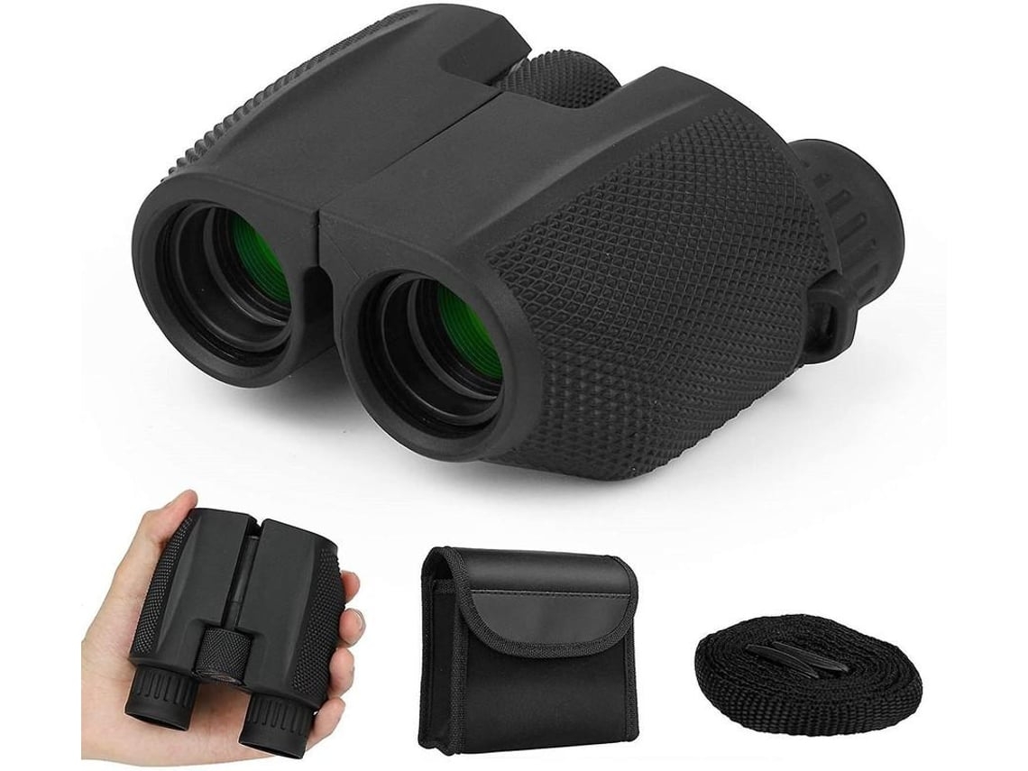 Binóculos 10x25 Para Crianças E Adultos Binóculos Hd À Prova Dágua Com Visão Noturna E Lentes Fmc Para Observação De Pássaros Viagens Caça Saisiyiky