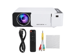 Proyector Led Portátil Doppler T5 Home Hd Mini Con Espejo De Teléfono Móvil