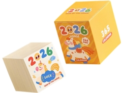 Calendario Diario 2026 Con Ilustraciones De Dibujos Animados