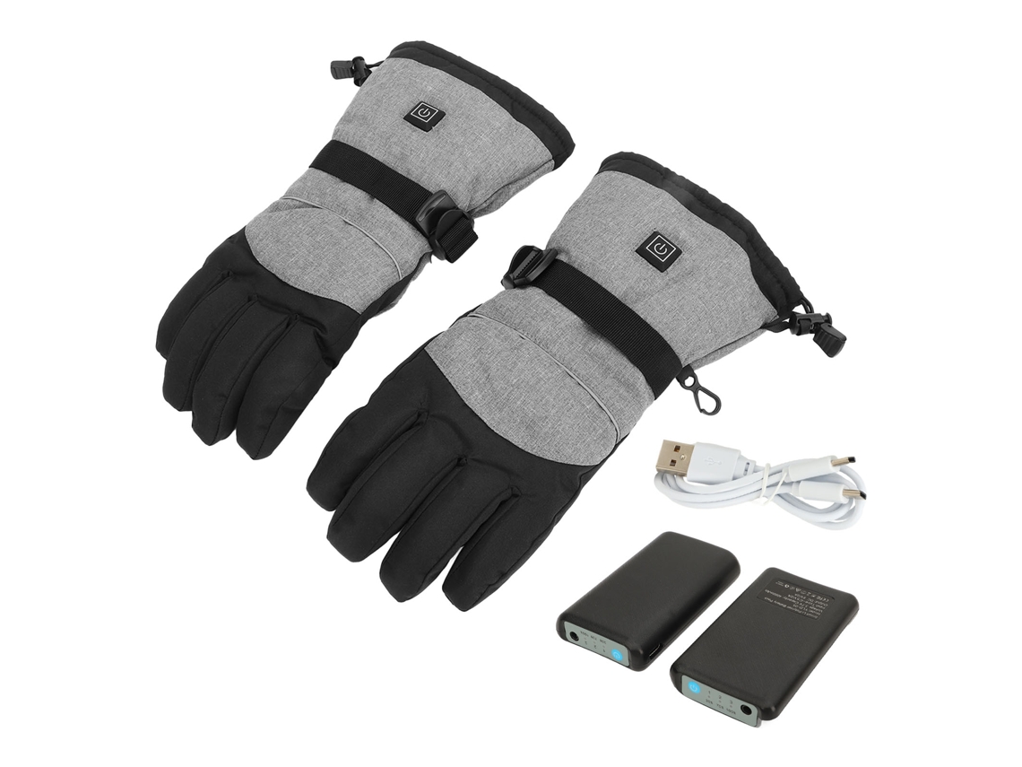 Jinwei-guantes Calentados Con Batería Inteligentes Para Invierno, Adecuados Para Escalada, Senderismo, Ciclismo Y Esquí Al Aire Libre
