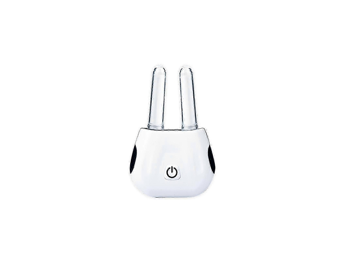 Dispositivo portátil y recargable de terapia nasal con luz roja para la nariz.