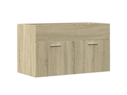 Maison Exclusive - Mueble De Lavabo De Baño Madera Roble Sonoma 90x38,5x46 Cm