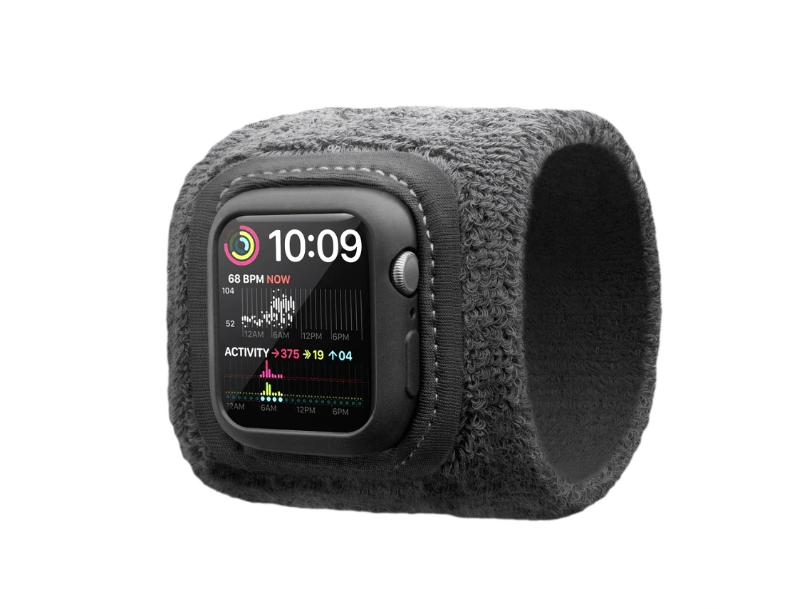 Banda para Apple Watch 44-45mm TWELVE SOUTH Actionband Gris