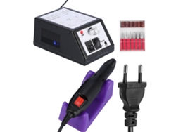 Kit De Fresadora Eléctrica Para Unhas Profissional Manicure Pedicure Com Lixas E Brocas 03