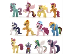 Figuras EASTVAPS Little Horse Pony (12 Piezas)