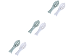 Cepillo Para Limpiar Escamas De Pescado. Diseño Simple, Muy Práctico. La Base Elevada Facilita La Eliminaci...