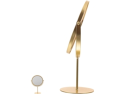 Espejo De Maquillaje Sur Pied Dorado Haut Bureau Pour Mujer Compacto Chambre Y Coiffeuse Usage