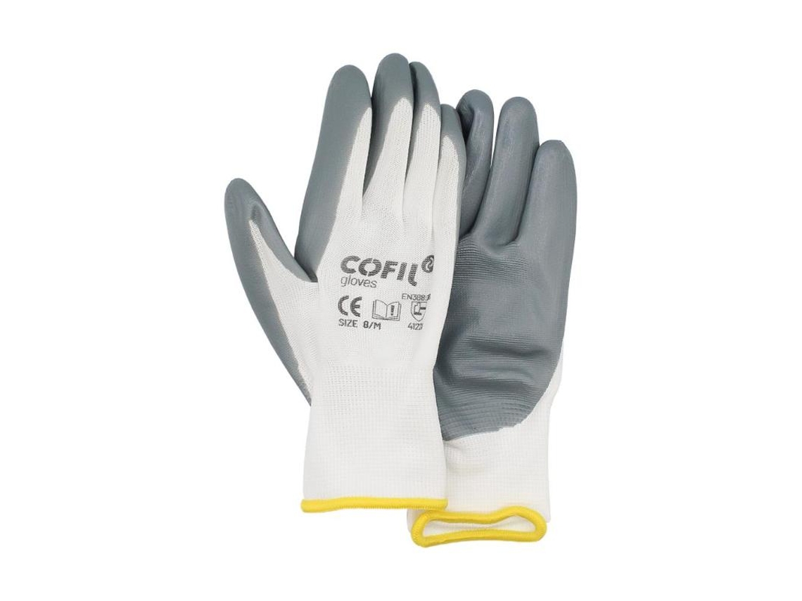Guante Nitrilo Gris T-8 Caja 12
