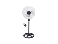 Ventilador metálico de pie con mando 50cm 70W GSC