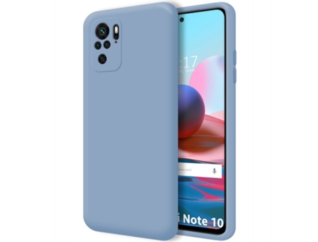Carcasa Xiaomi Redmi Note 10 / 10S TUMUNDOSMARTPHONE Silicona Líquida Azul