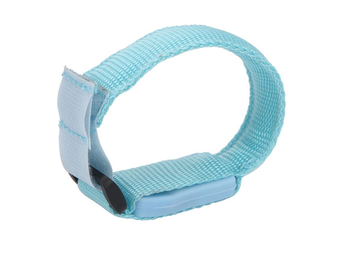 Pulsera LED luminosa ajustable para correr y andar en bicicleta de noche, marco de 2 cm