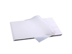 Papel Absorbente De Aceite Para Frituras Y Tempura, Extra Grueso, 500 Hojas, 30 Cm X 20 Cm