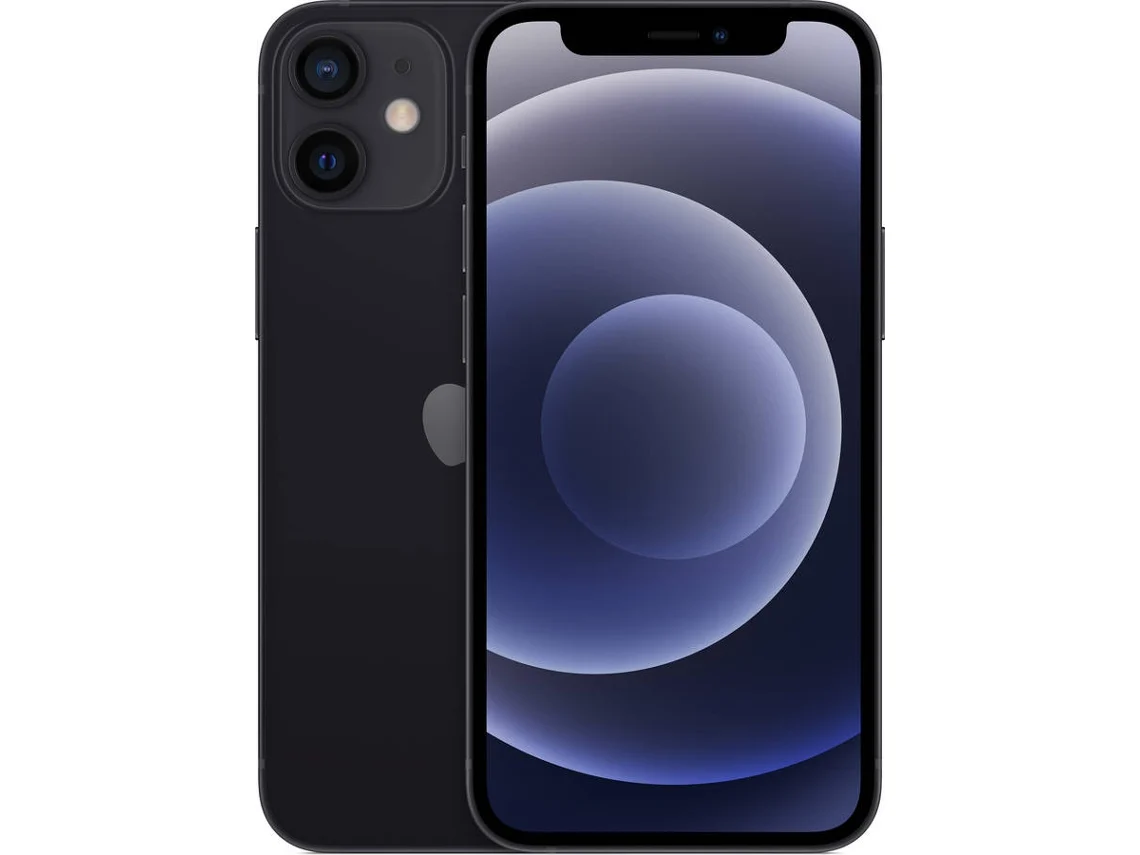 iPhone 12 Mini APPLE (Reacondicionado Señales de Uso - 4 GB - 128 GB - Negro)