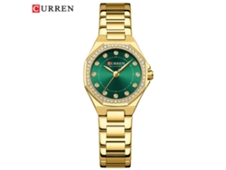 Elegante Reloj De Mujer Con Pedrería, Esfera Octogonal, Resistente Al Agua.