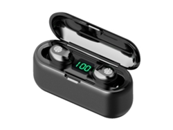 Auriculares Bluetooth True Wireless Inalámbrico 5.1 Recargable Ipx5 Watersopers Auricular 1200Mah Usb Estuche de carga inteligente Surround Stereo Bass