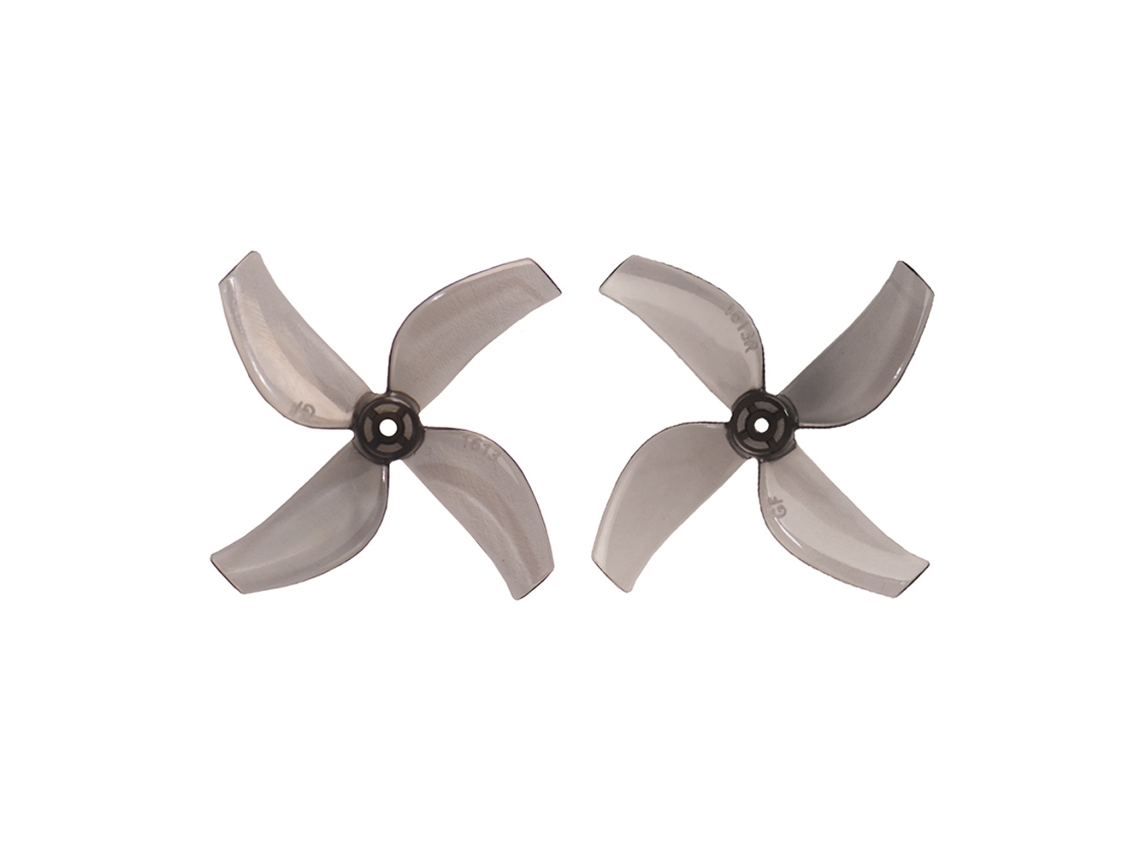 Amarillo Claro1.5mm4 Pares Gemfan 1613 Hélice Pc 40mm 1.6" 4 Palas 1mm/1.5mm Motor 0802 1102 Fpv