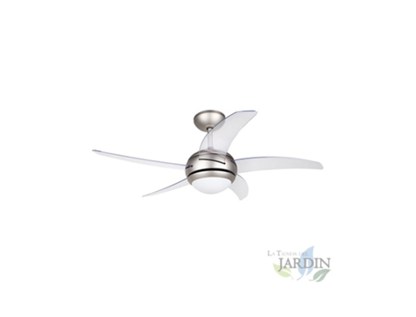 Ventilador de Techo ORBEGOZO 5 Aspas GrisTransparente