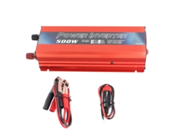 Inversor De Energía Para Coche 500w Convertidor De Onda Senoidal Dc 12v A Ac Con Usb Y Cooler