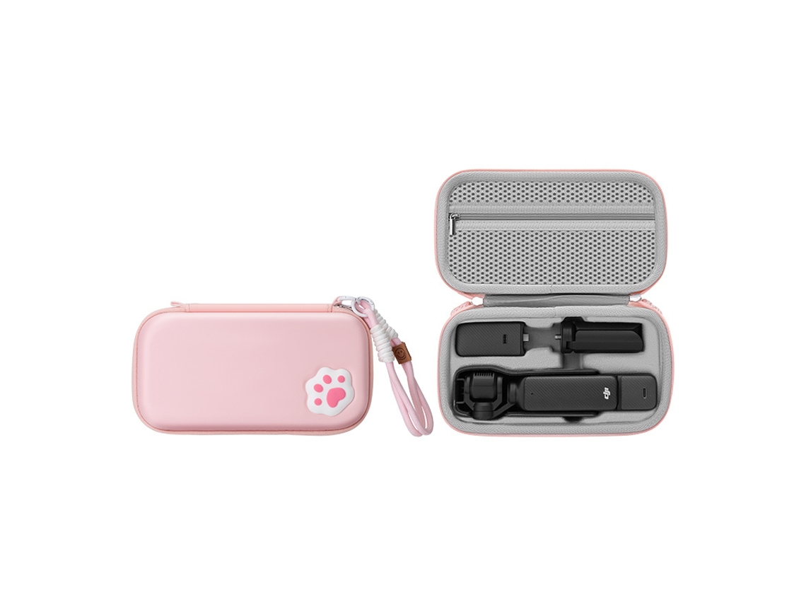 Bolsa Portátil À Prova Dágua para Dji Osmo Pocket3 À Prova de Choque HENTEN HOME Rosa