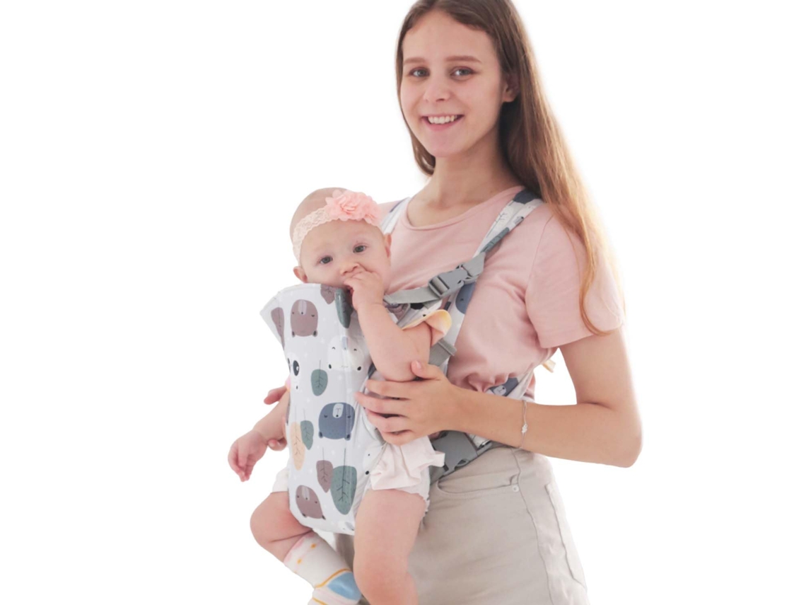 Portabebés Versátil Ligero Y Transpirable Adecuado Para Bebés De 3 A 18 Meses (modelo Oso) Czhhmart