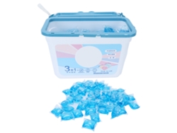 Cápsulas de detergente para ropa azules tamaño viaje 8 g (60 unidades)