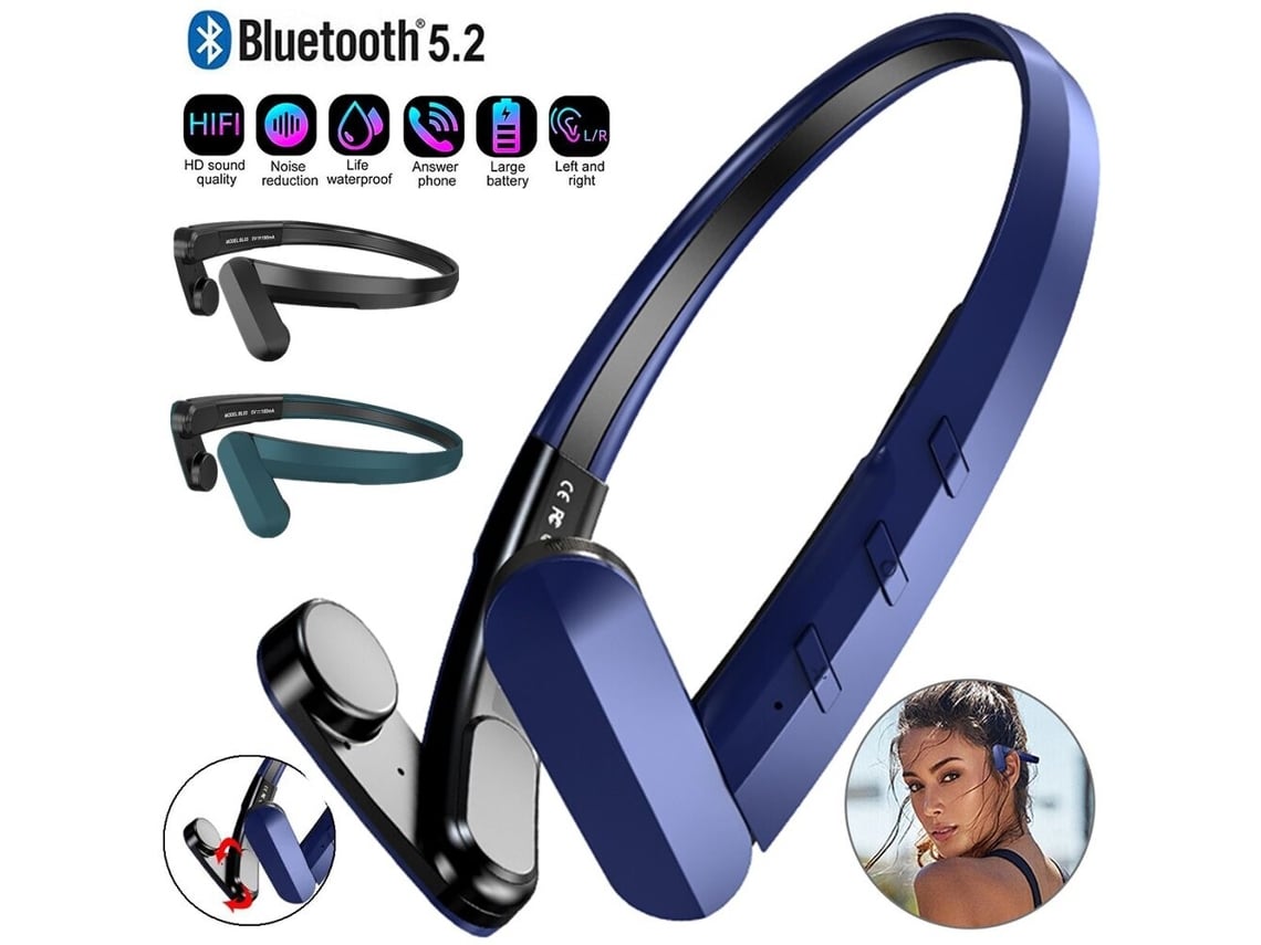 Auriculares de conducción ósea auriculares Bluetooth inalámbricos  auriculares 