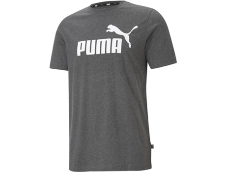 Camiseta de Hombre PUMA Essentials Heather Gris (shoes//eu/XS)