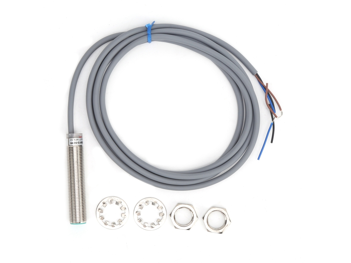 Sensor De Proximidad Cilíndrico Berm 3 Hilos Pnp Normalmente Cerrado 10-30vdc