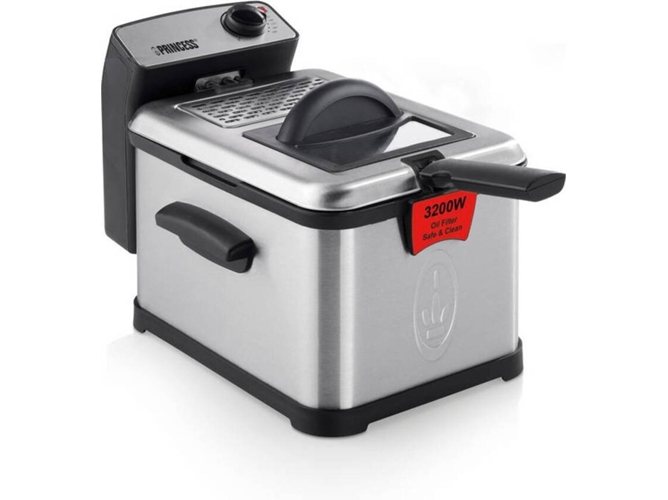 Freidora de Aceite PRINCESS 183001 (3 kg - Inox)