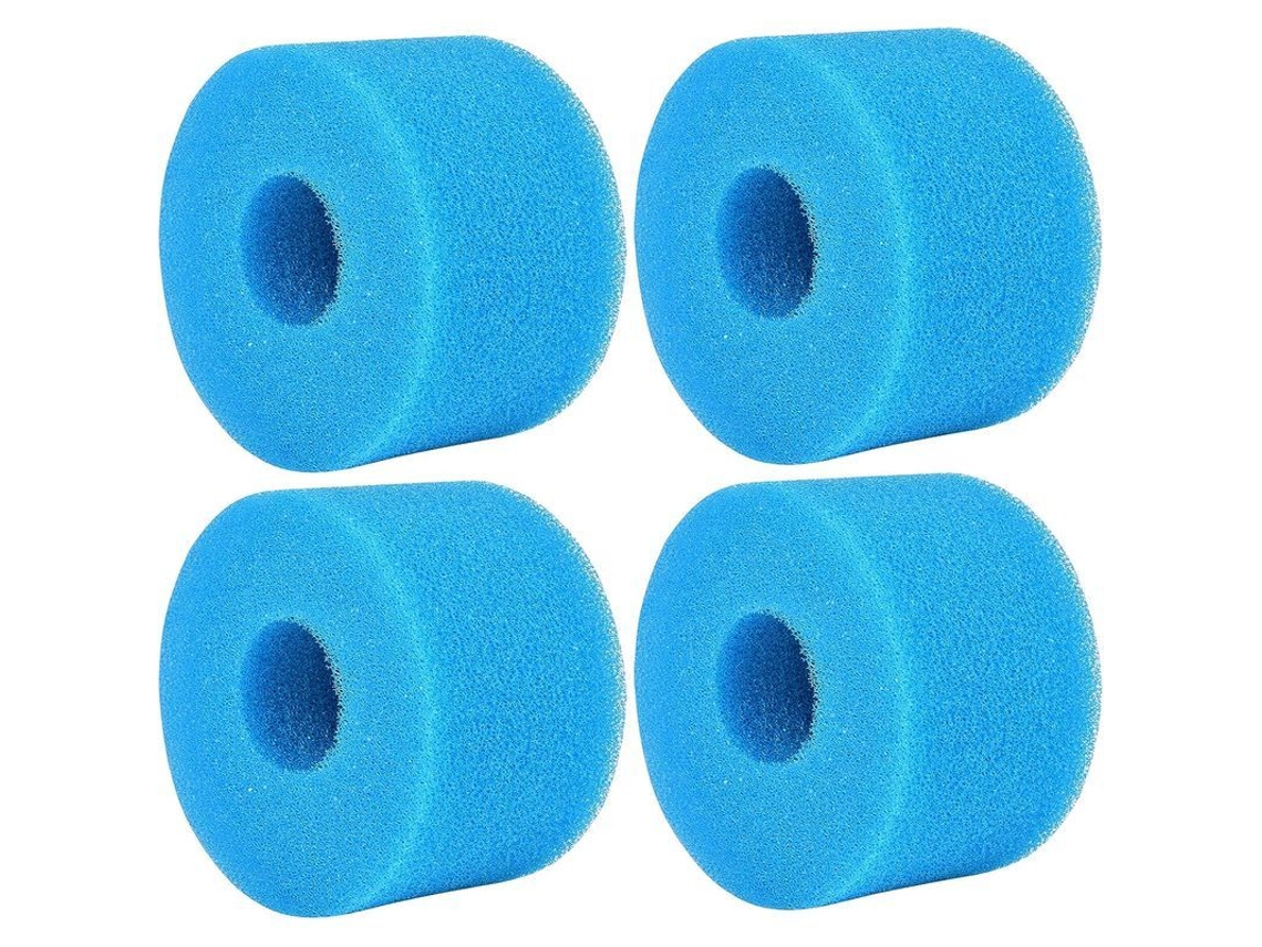 2026-esponja De Filtro Reutilizable Para Piscina, Cartucho De Espuma S1, 4 Piezas, Lavable Y Duradero