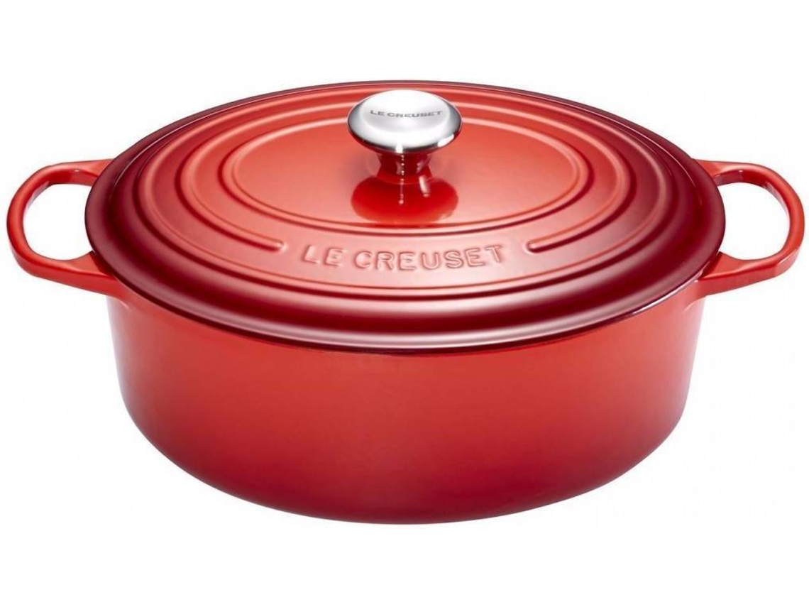 Cacerola Ovalada Cocotte LE CREUSET Rojo 31cm