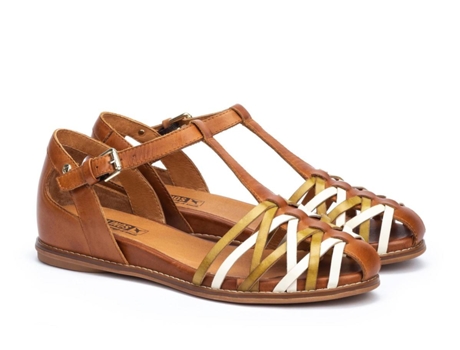 Sandalias de Mujer PIKOLINOS Taglia Uk Piel Marrón (36)