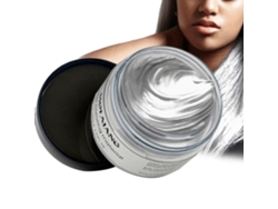 Crema Colorante Desechable Para El Cabello, Cera Para Peinar, Tinte Para Mujeres Y Hombres (gris)
