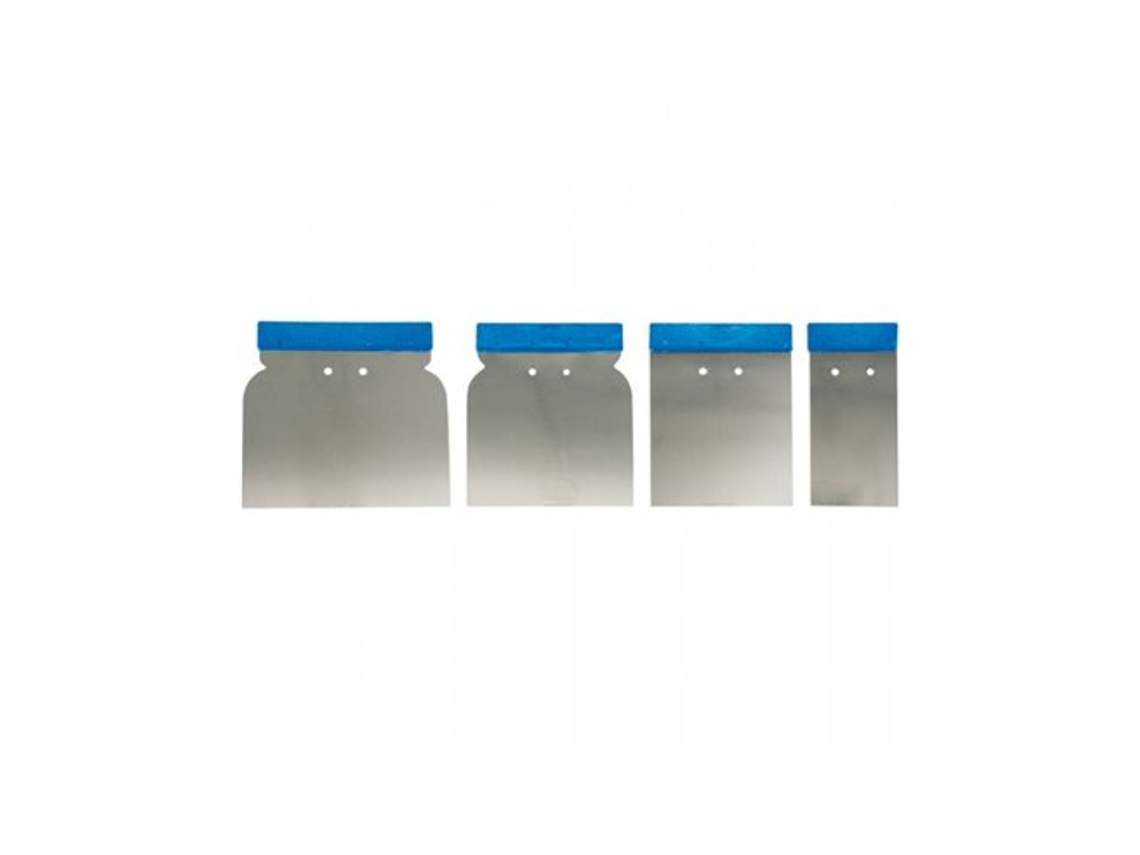 Conjunto De 4 Espátulas De Metal Japonesas Para Carrocería 06290 Vorel