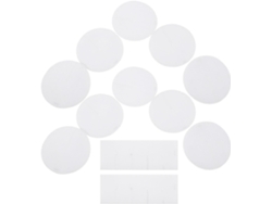 Juego 12 Protectores Lavables Nailon Cremalleras Botones 10 Piezas 6 2 8 3 5 Protección Arañazos Lavadoras
