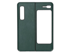 Capa De Couro Para Samsung Galaxy Z Fold I/w20 Tela Dobrável Proteger Contra Danos Verde