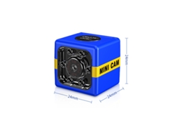 Minicámara De Seguridad Full Hd 1080p Con Visión Nocturna Azul*