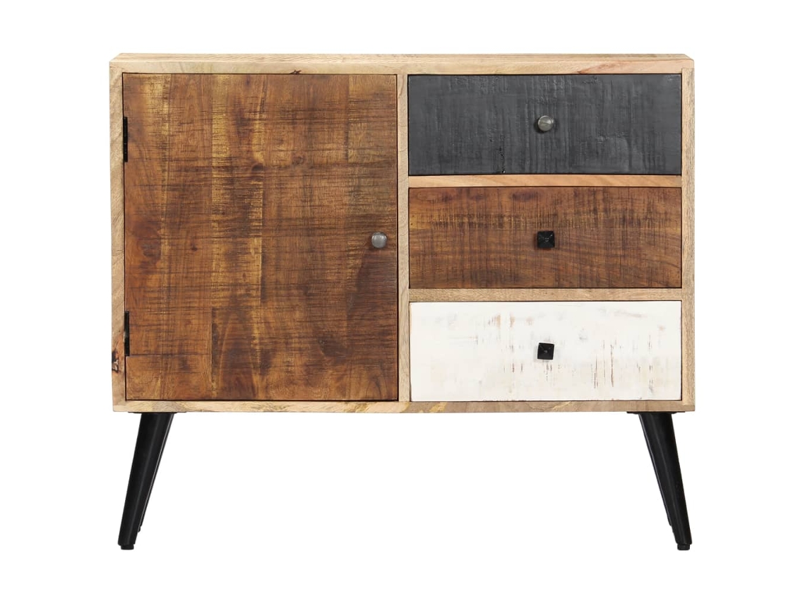 Maison Exclusive - Aparador De Madera Maciza De Mango 88x30x73 Cm