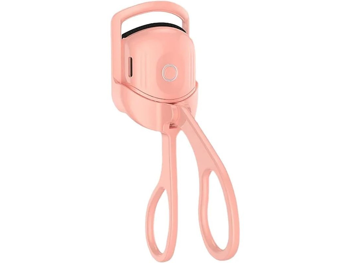 Rizador De Pestañas Eléctrico Recargable Linjou, Rizo Natural De Larga Duración, Rosa.